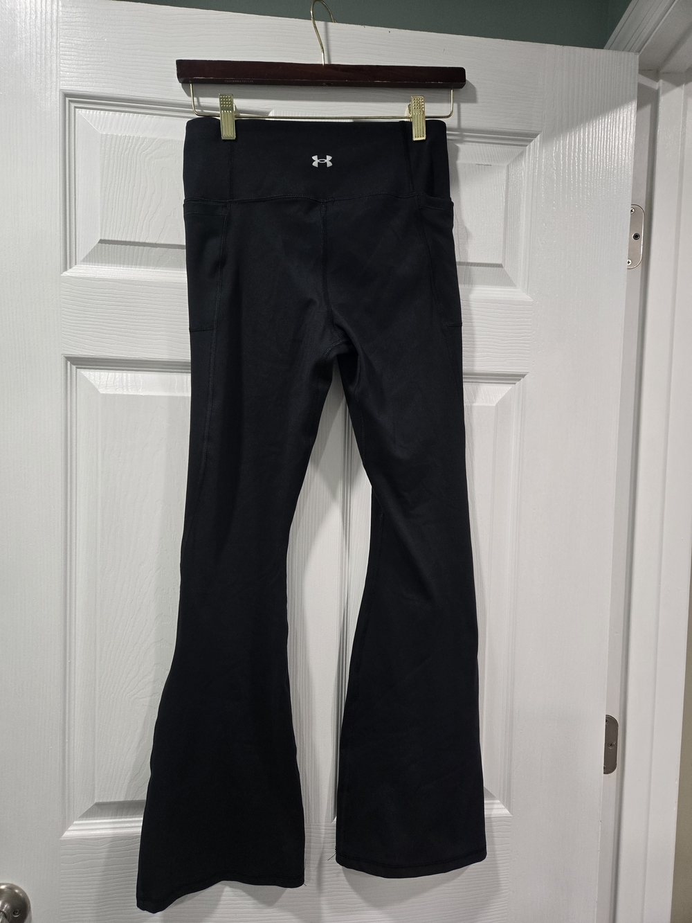Under Armour Black Flare-Leg Workout Pants